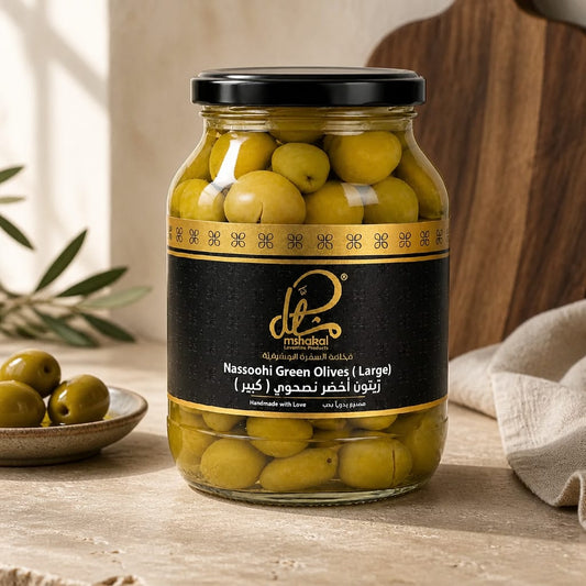 Nasouhi Green Olives in Oil